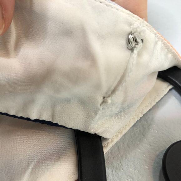 Halogen Top Beach Stripe Crepe V Neck Tank 2X - Picture 10 of 11